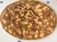 Cocinando al Potopó: HABICHUELAS HICHONAS DE LA SIERRA AL VINO