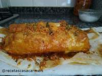 Recetas Casa Carmen: Hojaldre de solomillo con sobrasada y miel