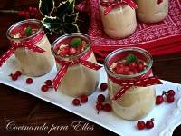                  Cocinando para ellos : PANNACOTTA NAVIDEÑA (termomix y tradicional)