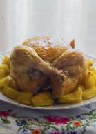 
Pollo asado al horno fácil - La Rosa dulce
