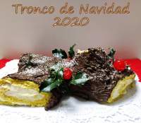 Una mariposa en mi cocina: Tronco  Navidad 2020