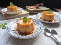 Una pincelada en la cocina: Flan de calabaza, sin huevos ni horno, apto para veganos