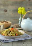 
Fideos de arroz fritos al estilo oriental - La Rosa dulce
