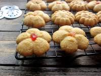 Una pincelada en la cocina: Galletas de limón, almendra y aceite, hechas con pistola