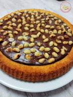 COCINANDO ENTRE HARINA: TARTA DE CHOCOLATE Y CACAHUETES, SIN LÀCTEOS