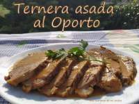 Una mariposa en mi cocina: Ternera asada al vino de Oporto