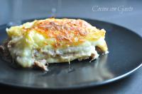   Hachis Parmentier de carrillada de cerdo