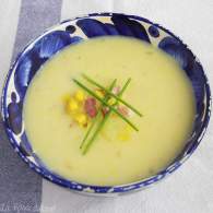 
Sopa de maiz {Corn Chowder}  