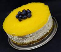 Mousse Cheescake de Limón con Mango