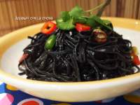   Espagueti negro picante  - Nero di sepia