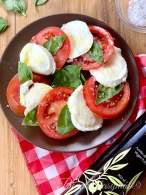 
Ensalada Caprese
         