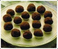 TRUFAS DE CHOCOLATE 