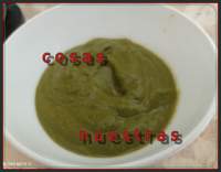   Crema de espinacas, brócoli y puerros