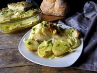   Bacalao al horno con cachelos