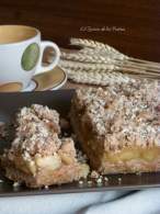   Tarta de manzana crumble 