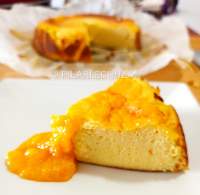   TARTA DE QUESO DE NARANJA Y MANDARINA