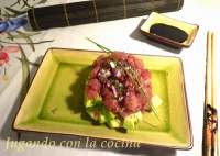 Jugando con la Cocina: Tartar de Atún Rojo