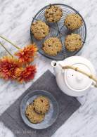 
Galletas de avena, nueces y chocolate | sin lácteos y sin gluten - La Rosa dulce
