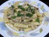   PASTA CON CHAMPIÑONES 