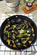 Mejillones thai al curry  _ Chez Silvia