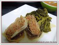   TERRINA DE CARNE PICADA CON GRELOS