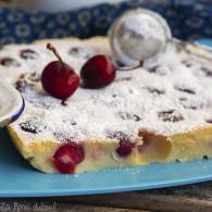 
Clafoutis de cerezas | sin gluten y sin lactosa   