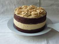   TARTA MAYOCAKE CON FROSTING Y RELLENO DE DULCE DE LECHE (TRADICIONAL)