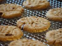 Galletas de crema de cacahuete - Cocinar rico y sano