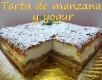 Una mariposa en mi cocina: Tarta de manzana y yogur