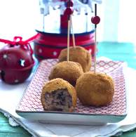 
Croquetas de boletus y foie   