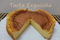   Tarta de queso Exquisiña