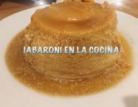 IABARONI EN LA COCINA: Flan leche de coco y leche evaporada