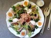   Ensalada de fesols de Santa Pau con ventresca de atún