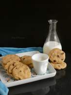   Cookies con pepitas de Chocolate sin huevo