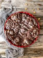
Cinnamon rolls de chocolate rellenos de crema de cacao y nueces  - Recetas de cocina fáciles y sencillas | Bea 