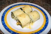 Canelones ligeros de calabacín, pollo y queso: Nueva receta en nuestro blog COCINAR RICO Y SANO  