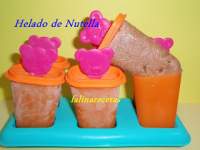 El recetario de Falina: HELADO DE NUTELLA Y PASAS