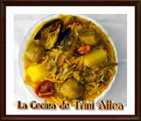 LA COCINA DE TRINI ALTEA: FIDEOS CON PESCADO TOMATES SECOS Y ALCACHOFAS