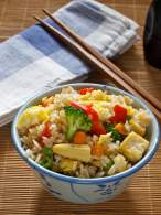 
CUADERNOS DE COCINA ORIENTAL 2.0 : Cha Han, arroz frito con tofu y vegetales
