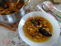 Be cocina en El Payar de Xuan: Alubias con mejillones