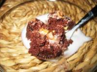 LAS RECETAS DE MAMA ROSA:  Bizcochito de chocolate con yogur de limón 