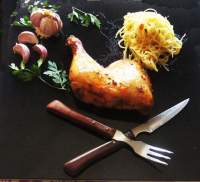 LAS RECETAS DE MAMA ROSA: Pollo con Capellini al alio-olio picantitos