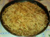   Espaguetis a la Boloñesa estilo Cocinando con Katia