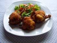 Una pincelada en la cocina: muslitos de alas de pollo rellenos