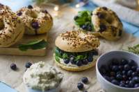 Bagels caseros (veganos) con crema de anacardos - Mis recetas veganas fáciles