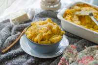 Macarrones con salsa bechamel de Calabaza  