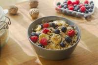 Porridge de avena y frutas  Â 