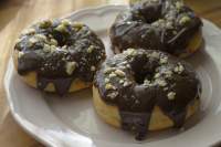 Donuts de chocolate veganos (sin huevo)  
