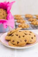   Cookies con chips de chocolate  