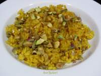   ARROZ CON CÙRCUMA Y PISTACHOS 